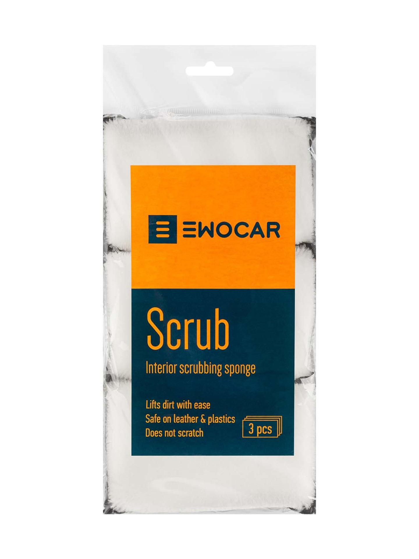 Ewocar SCRUB SPONGE 3-PACK