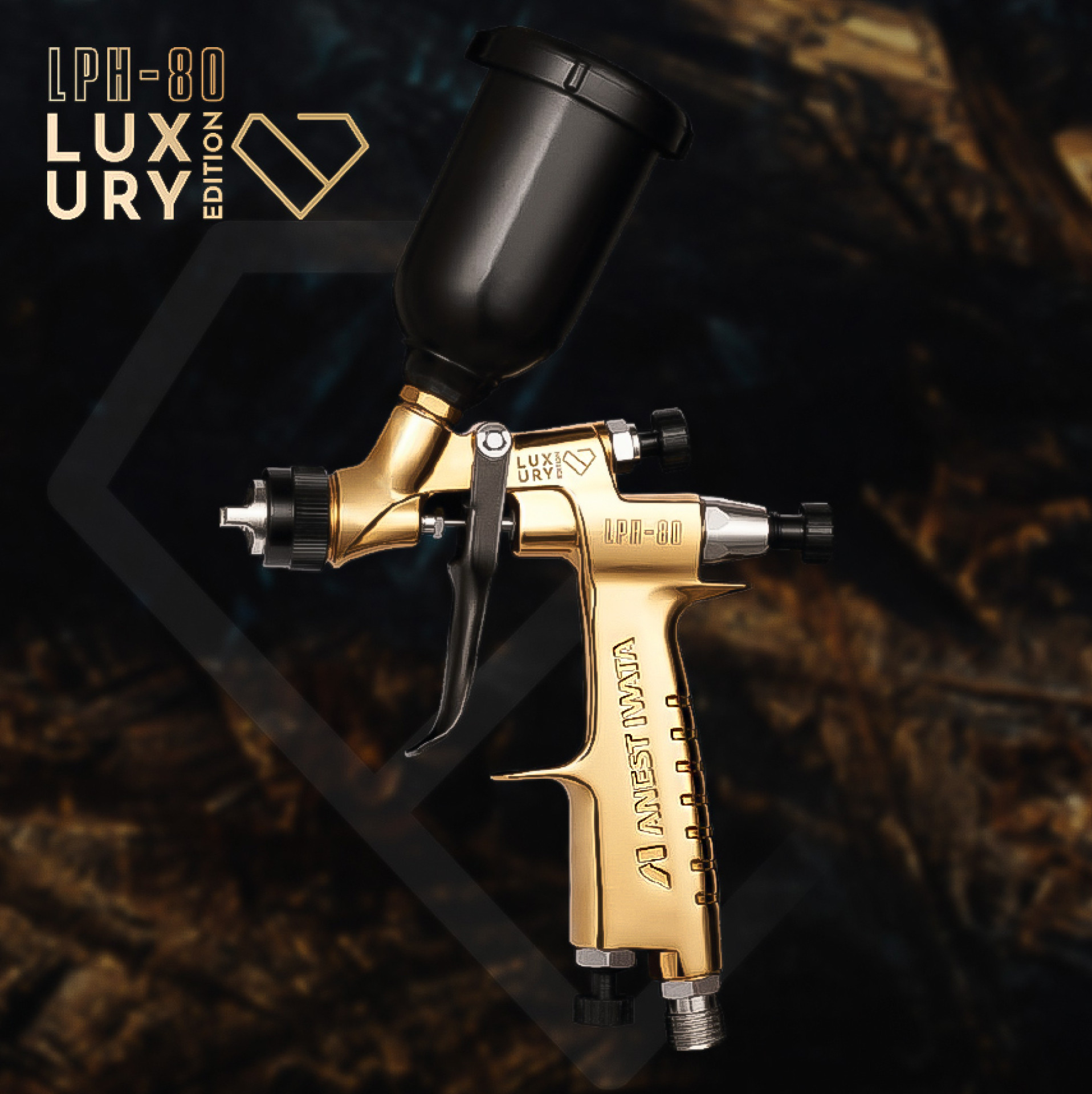 LPH80 Luxury Touch-Up Gravity Spray Gun - Spuitpistool (LUXURY EDITION)