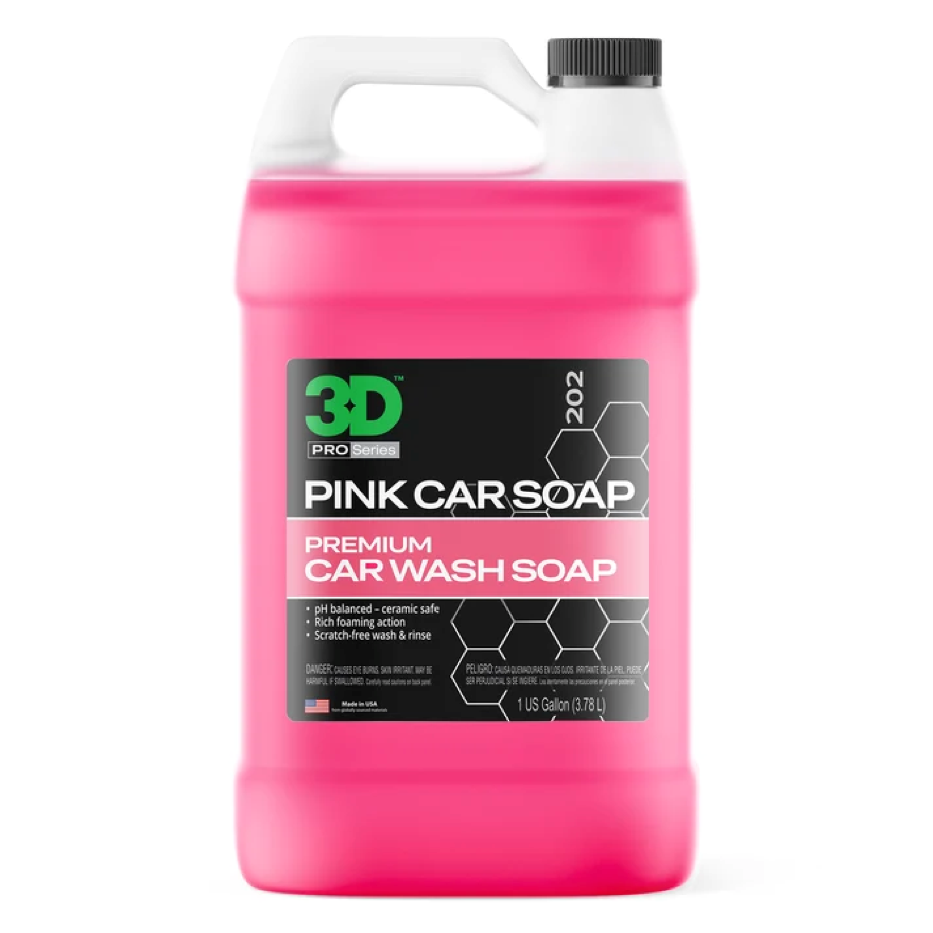 3D Pink Car Soap 1 Gallon ( 3.78 L )
