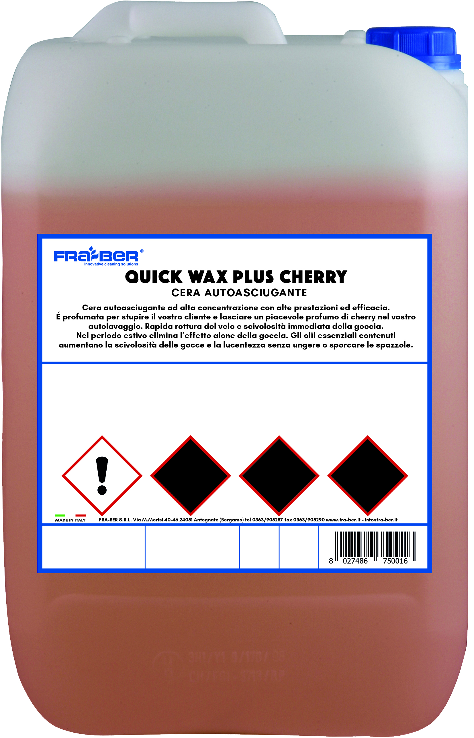 QUICK WAX PLUS CHERRY KG25