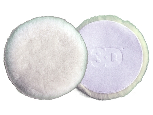 3D White Premium Lamb Wool pad 8"