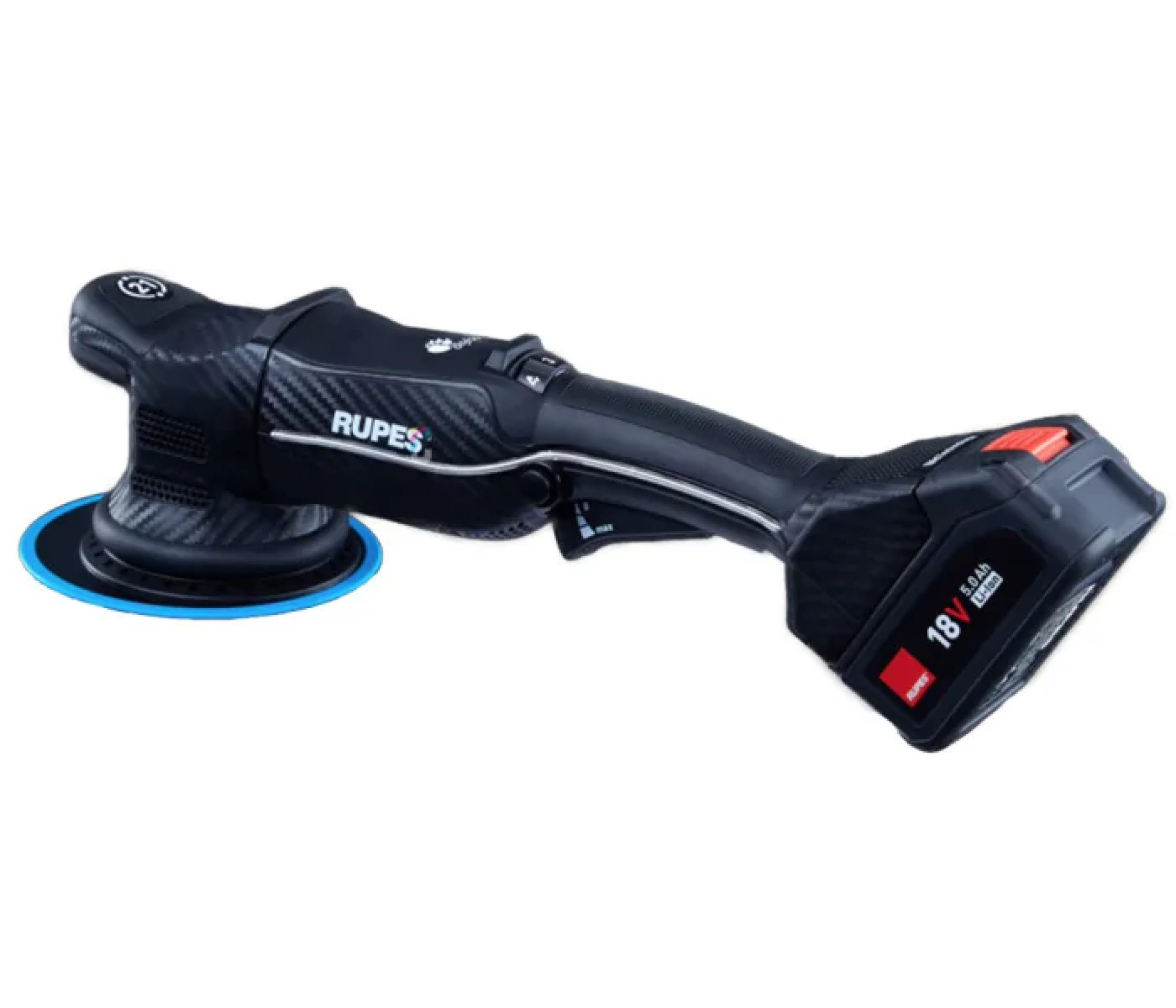 Rupes HLR15 iBrid Accu Polijstmachine 125mm - 18 Volt - BAS-set