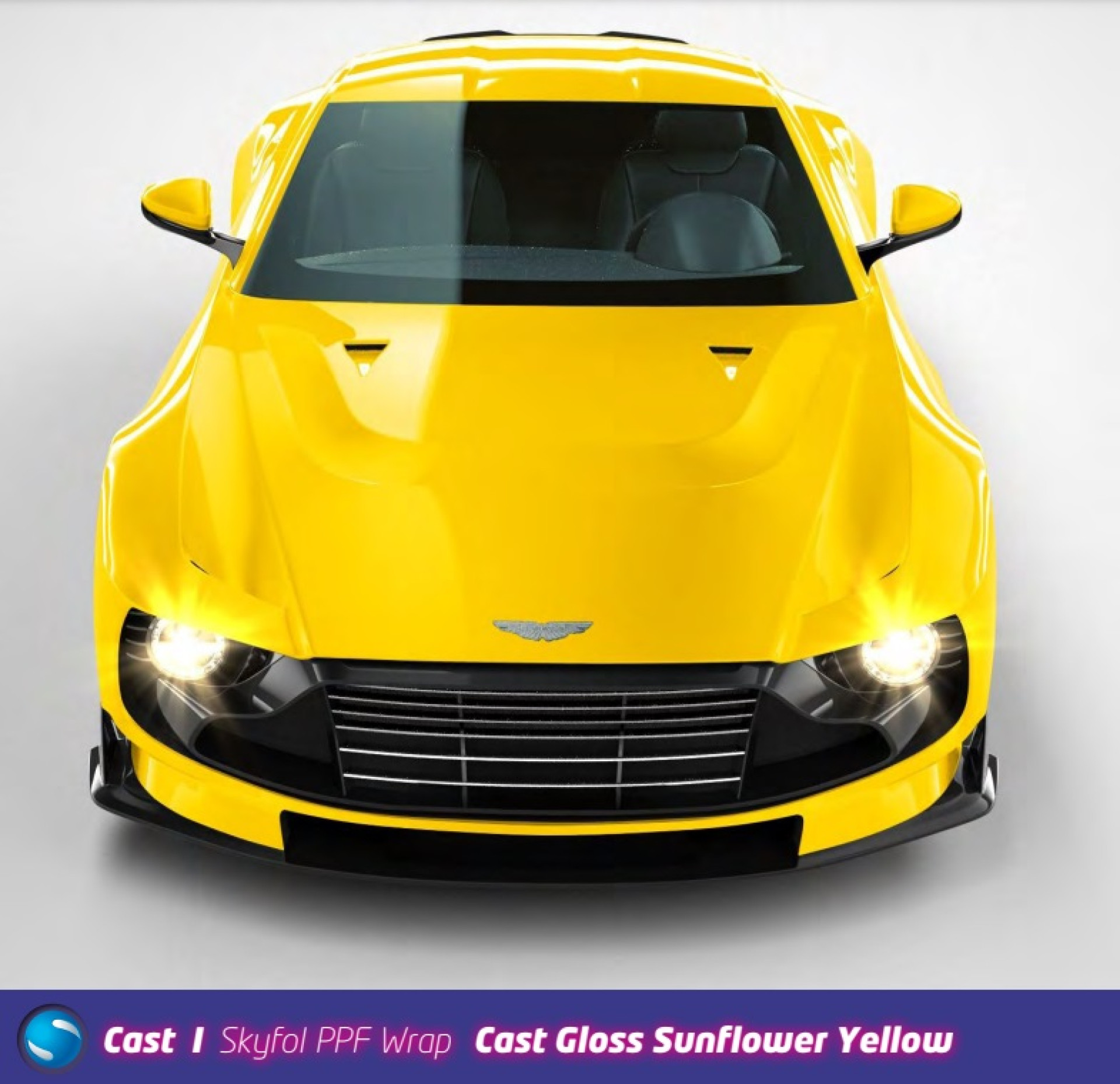 Skyfol COLOURED PPF Cast Gloss Sunflower Yellow (15.52x1m