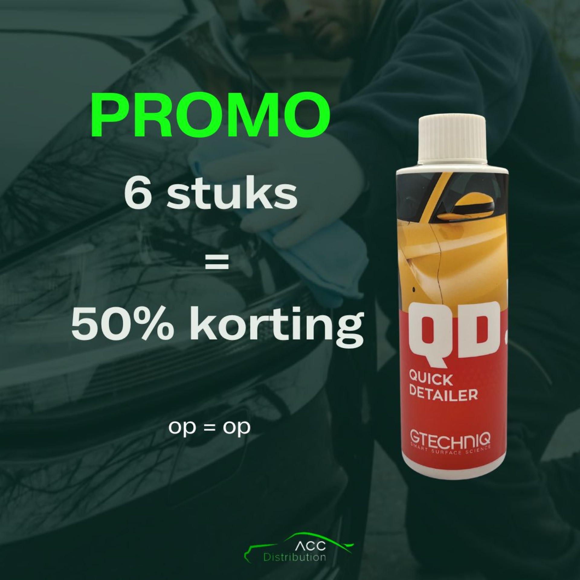 Gtechniq QUICK DETAILER 250ml 6-pack PROMO