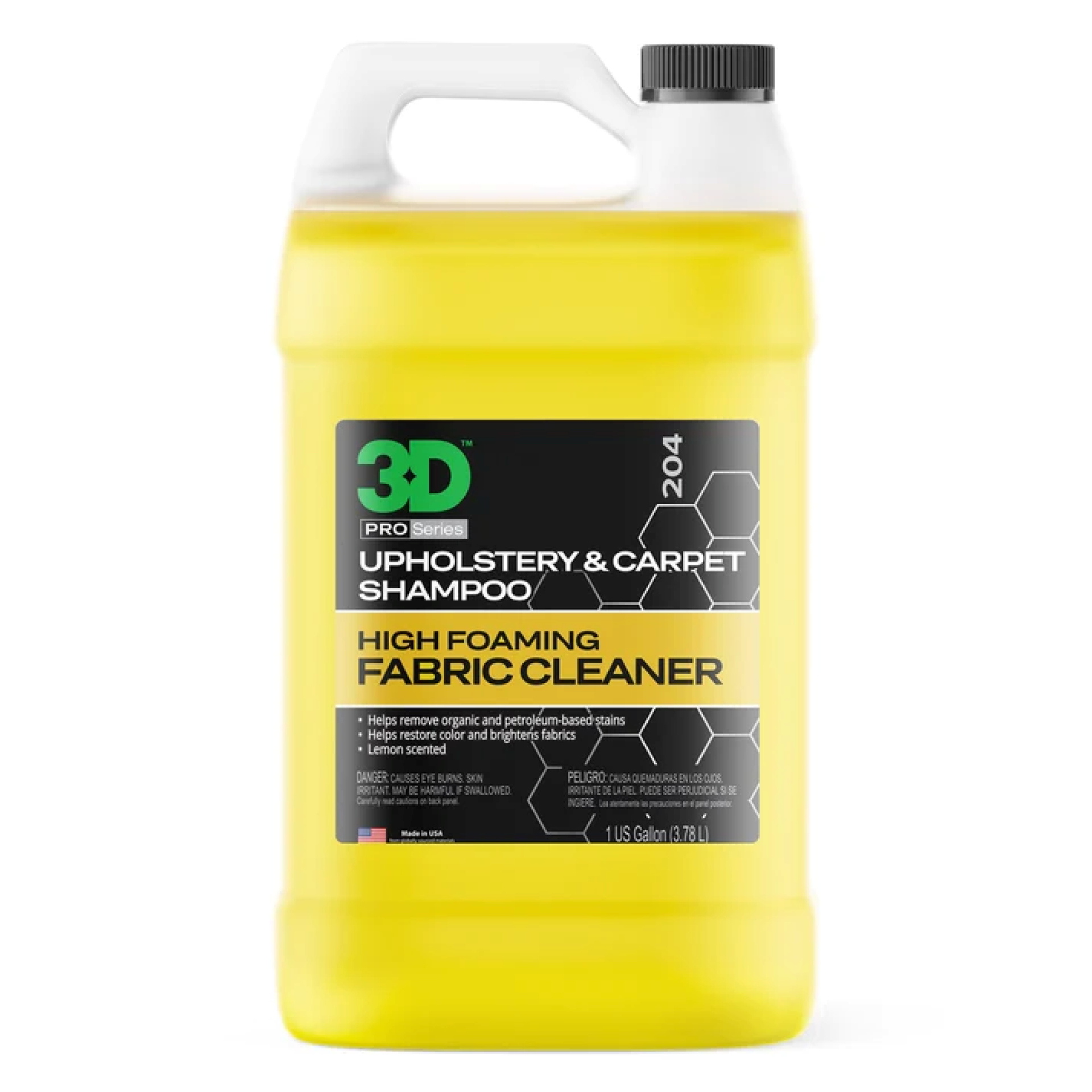 3D Upholstery & Carpet Shampoo 1 Gallon ( 3.78 L )