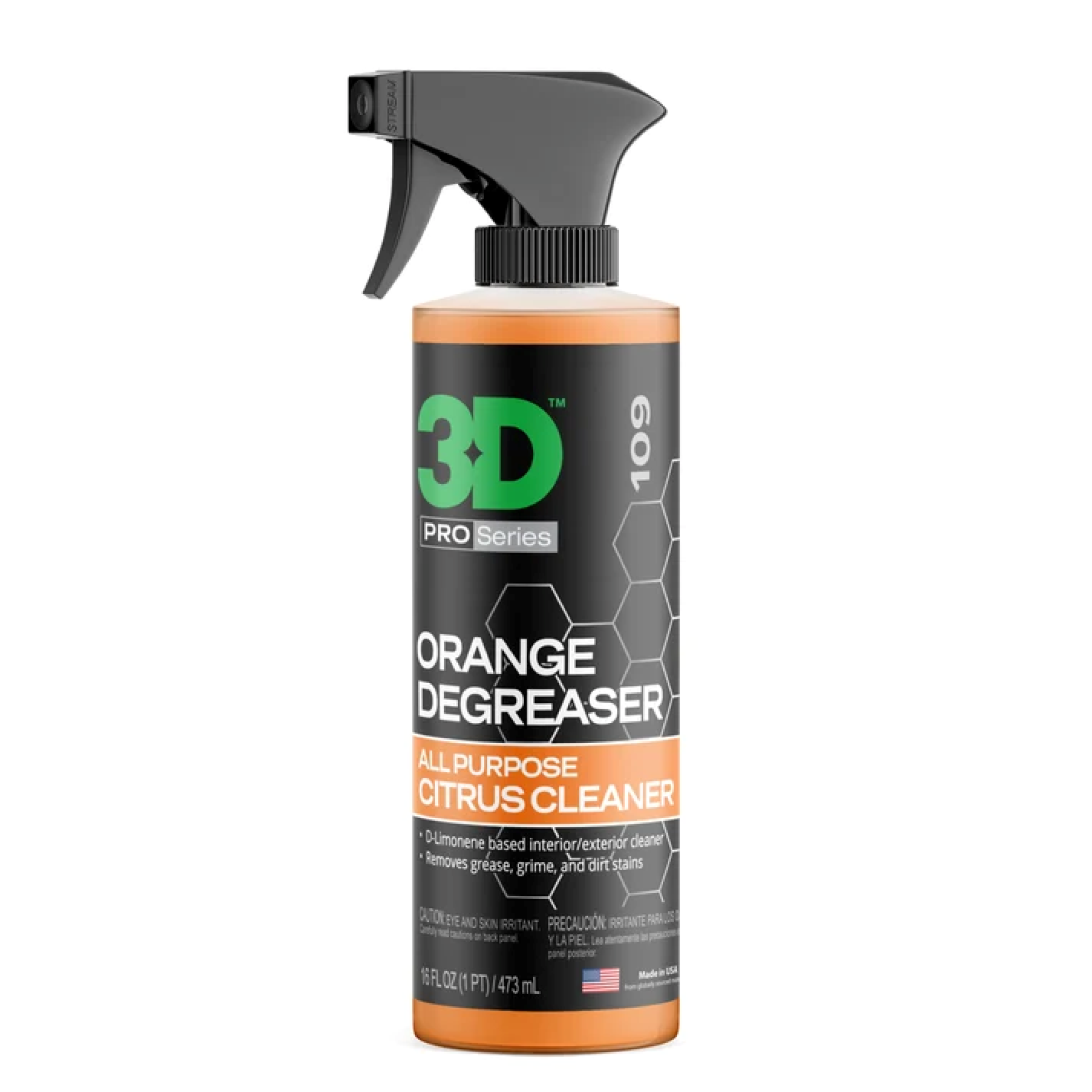  3D Orange Degreaser 16oz ( 0.47 LT )