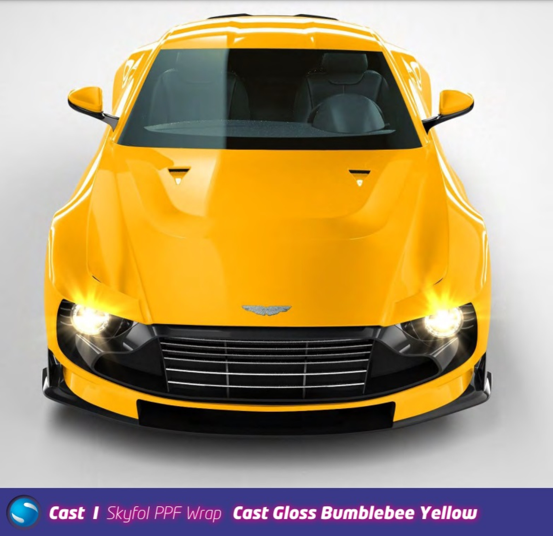 Skyfol COLOURED PPF Cast Gloss Bumblebee Yellow (1.52x15m)