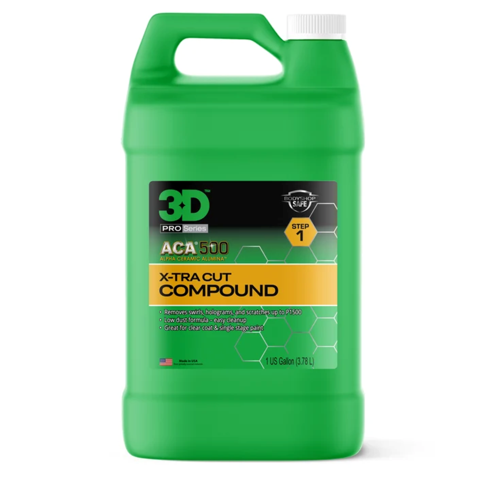 3D ACA 500 X-TRA CUT Compound 1 Gallon ( 3.78 L )