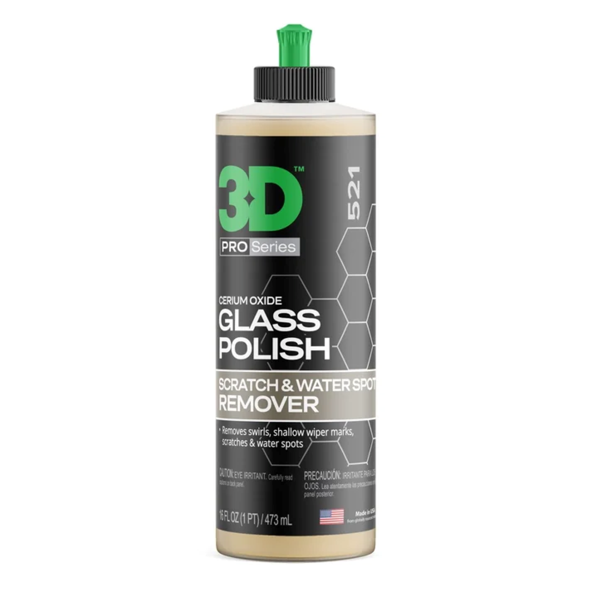 3D GLASS POLISH 16oz (0.47LT)
