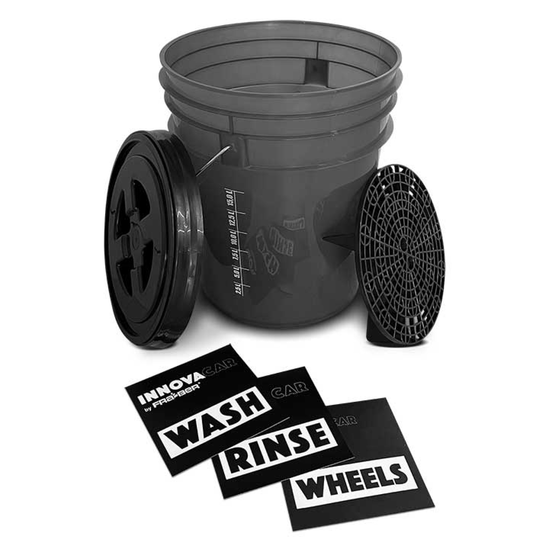 Innovacar BLACK DET BOWL zwarte emmer