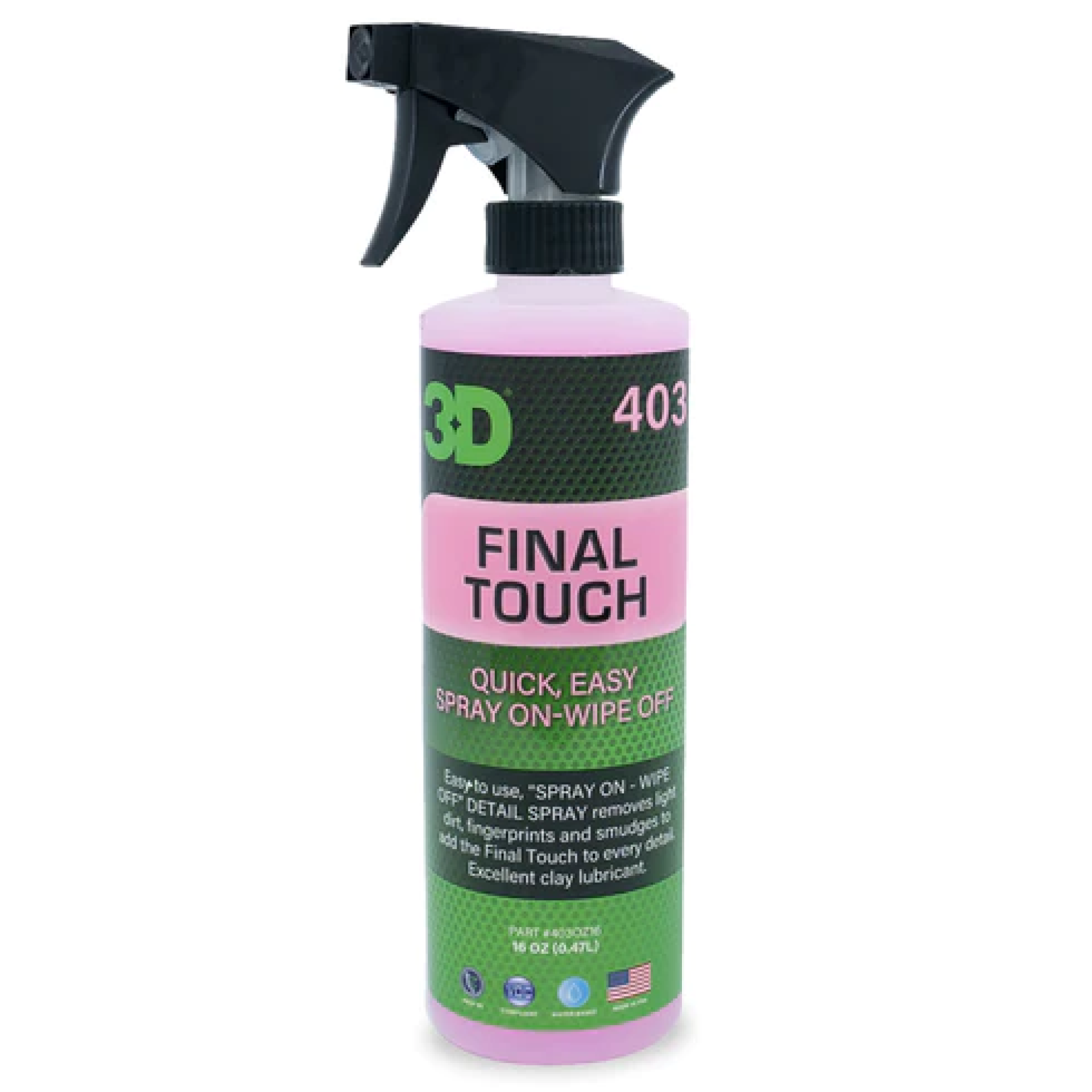 3D Final Touch 16oz ( 0.47 LT )