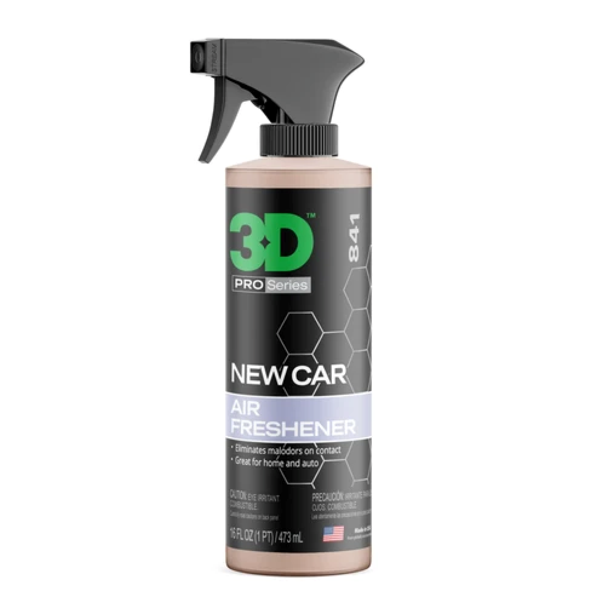 3D Air Freshener New Car Scent 16oz ( 0.47 LT )