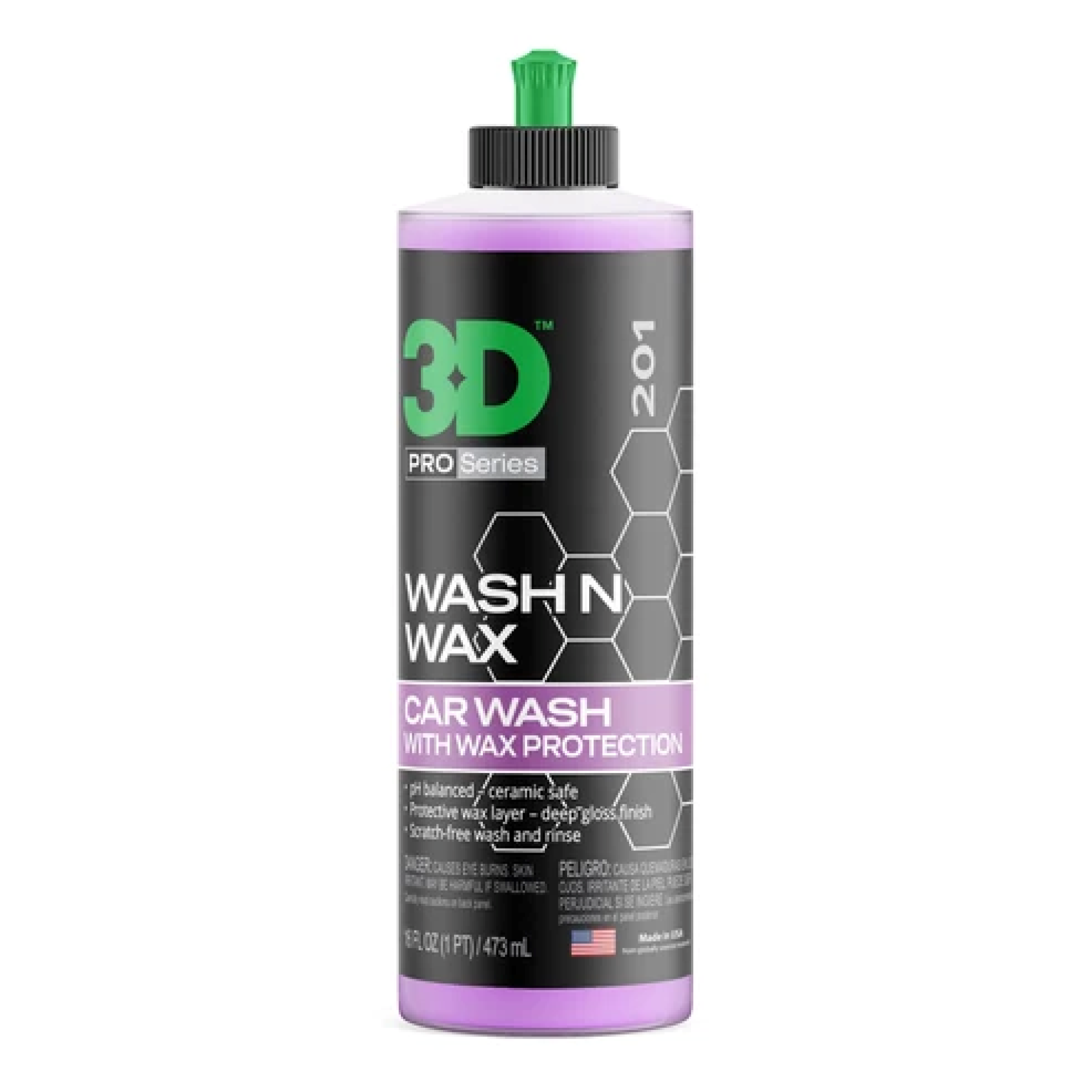 3D Wash N Wax 16oz ( 0.47LT )