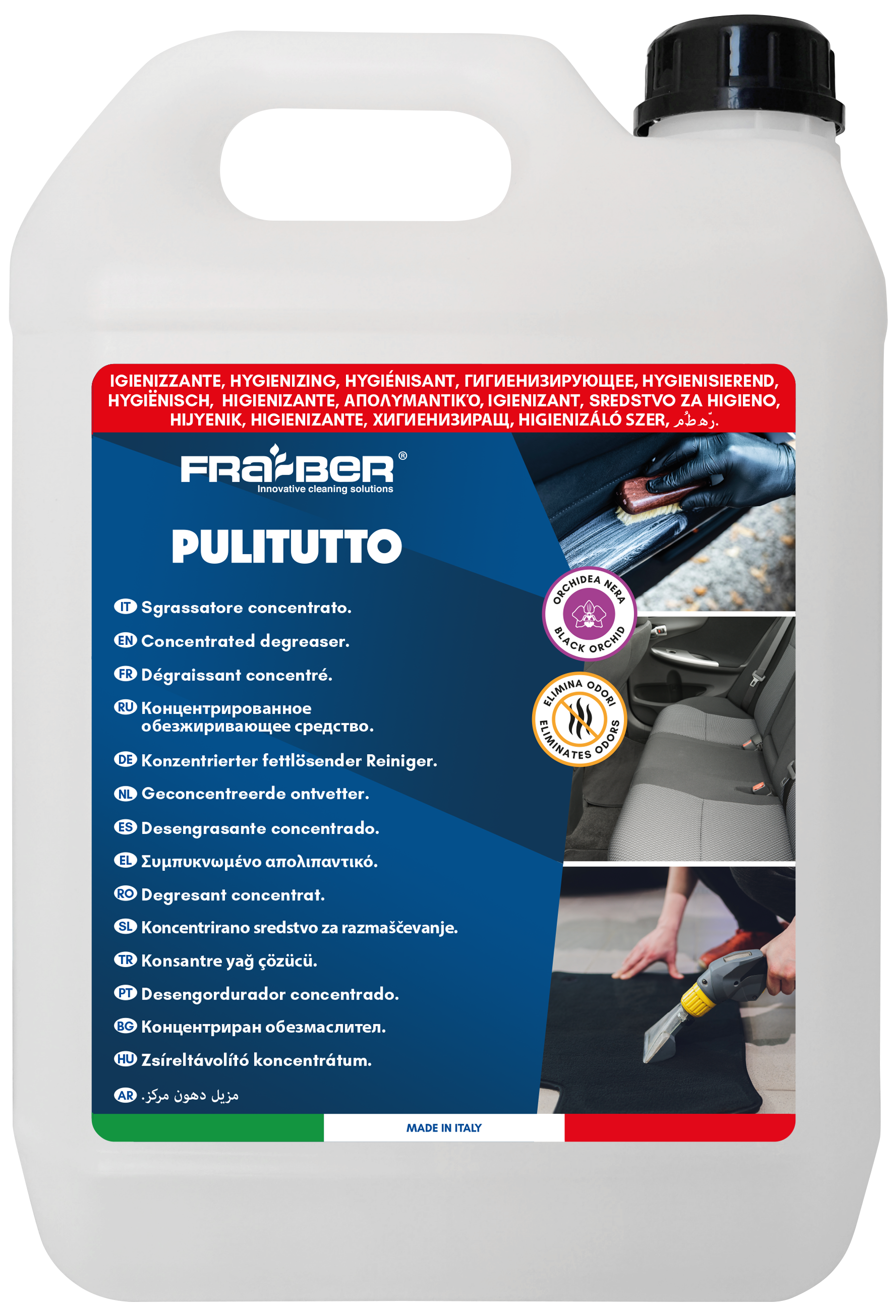 Fraber PULITUTTO BLACK ORCHID 4.54LT