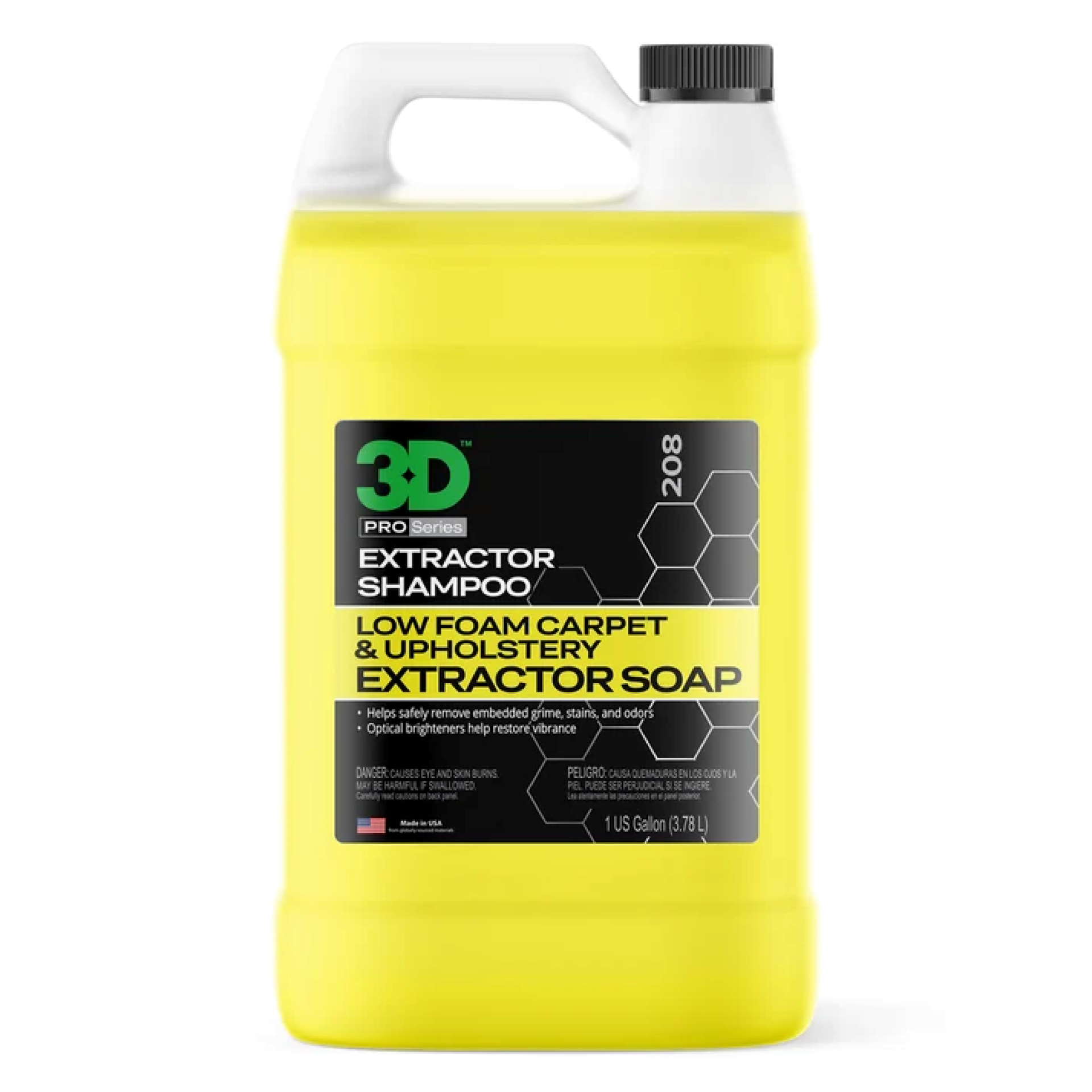3D Extractor Shampoo 1 Gallon ( 3.78 L )
