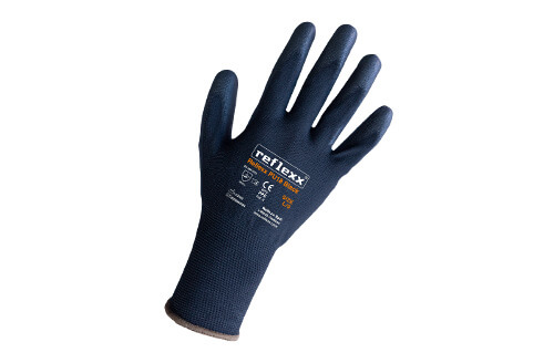 Zwart MEDIUM Polyurethane Coated werkhandschoenen PRO (1 paar)