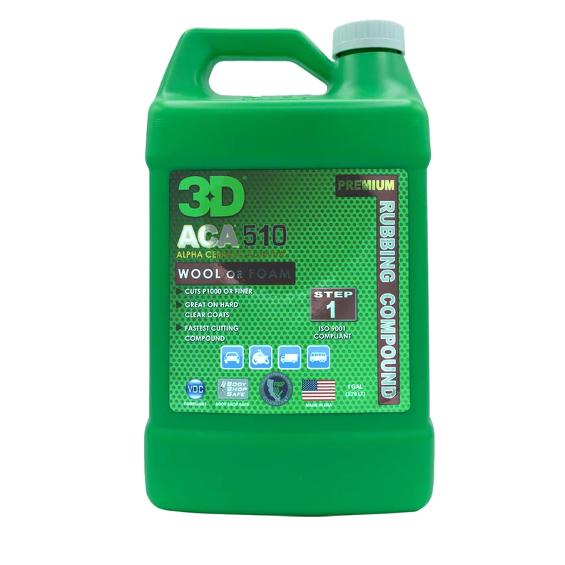 3D ACA 510 Premium Rubbing Compound 1G ( 3.78 LT )