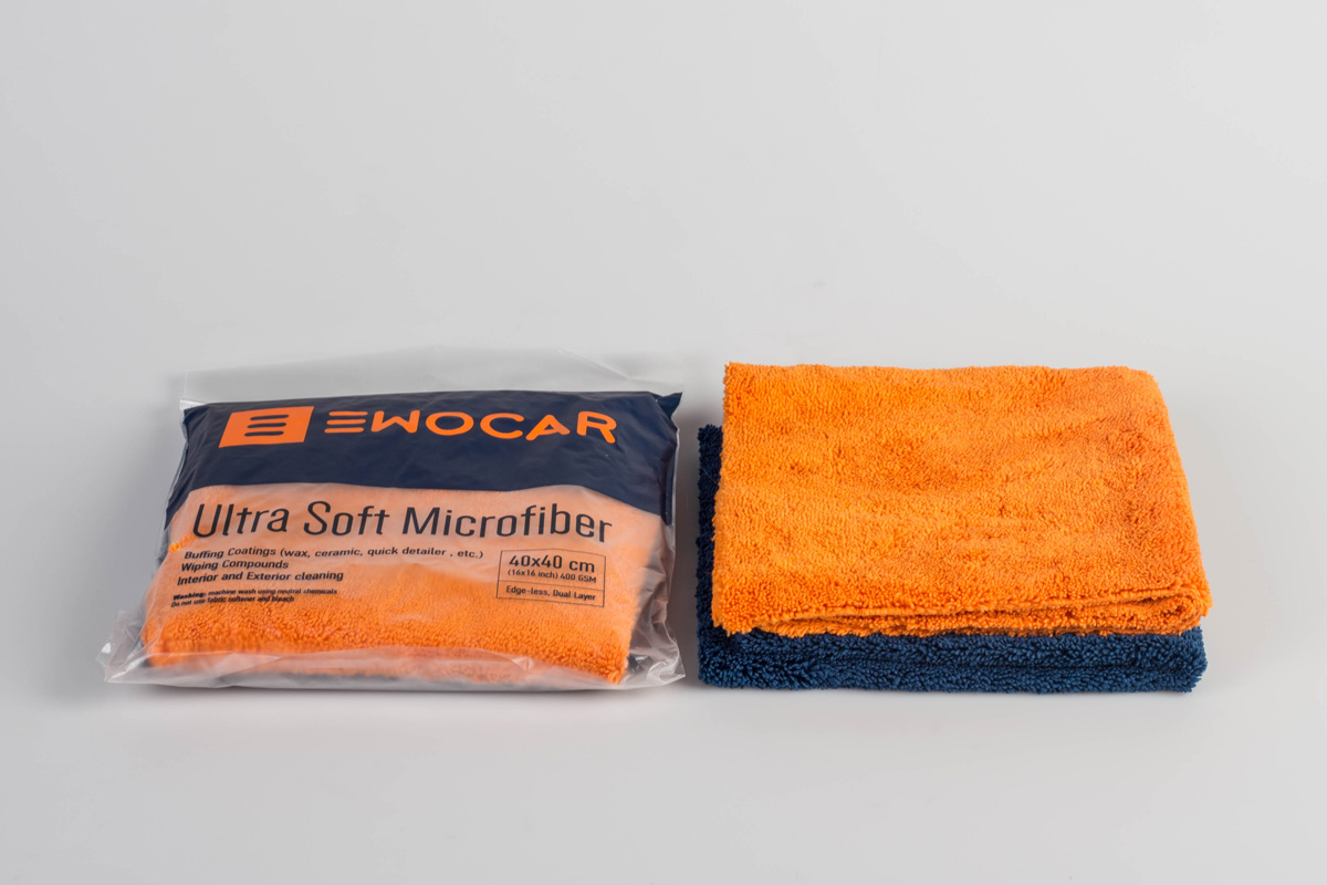 Ewocar Ultrasoft Microfiber Towel (duo pack)