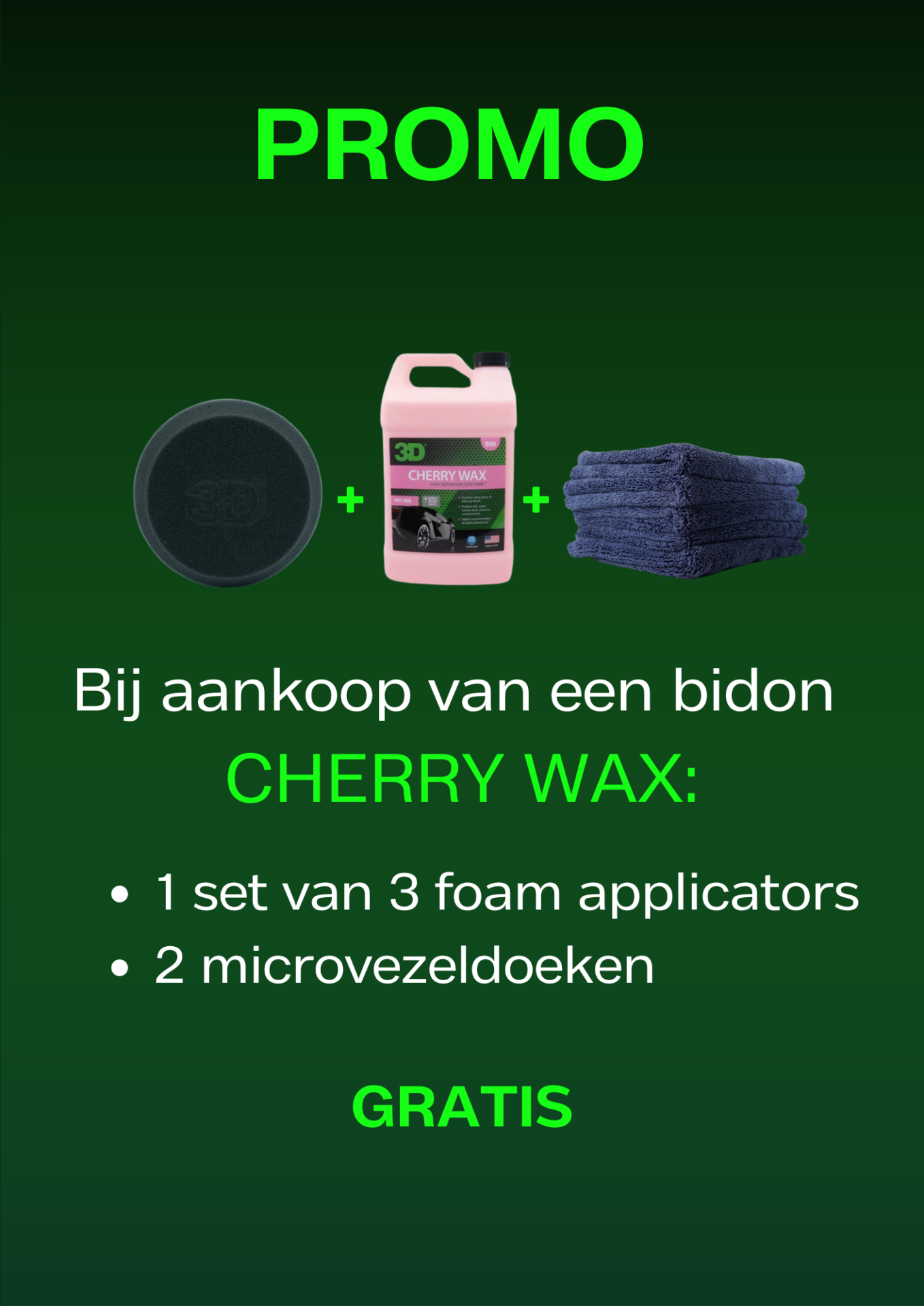 3D CHERRY WAX 1G PROMO