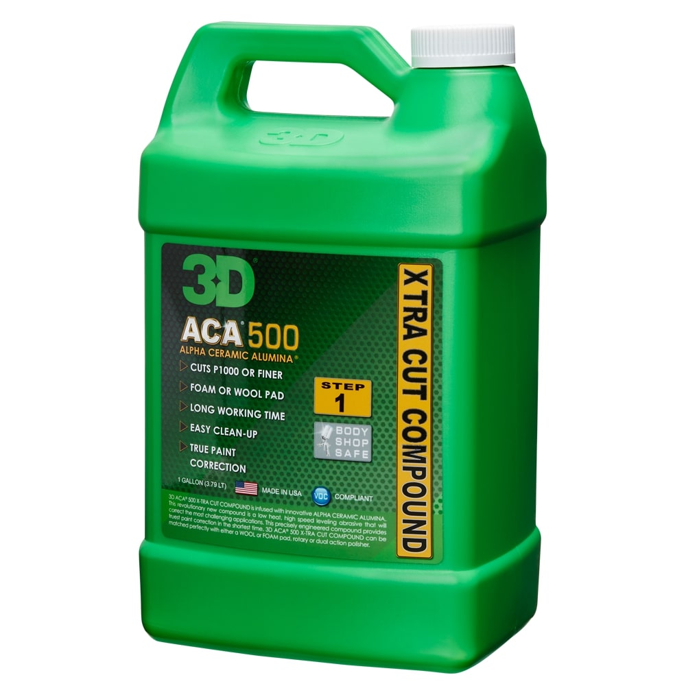 3D ACA X-TRA CUT Compound 500 1 Gallon ( 3.78 L )