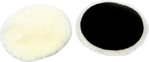 3D Pad Knitted Wool White 6"