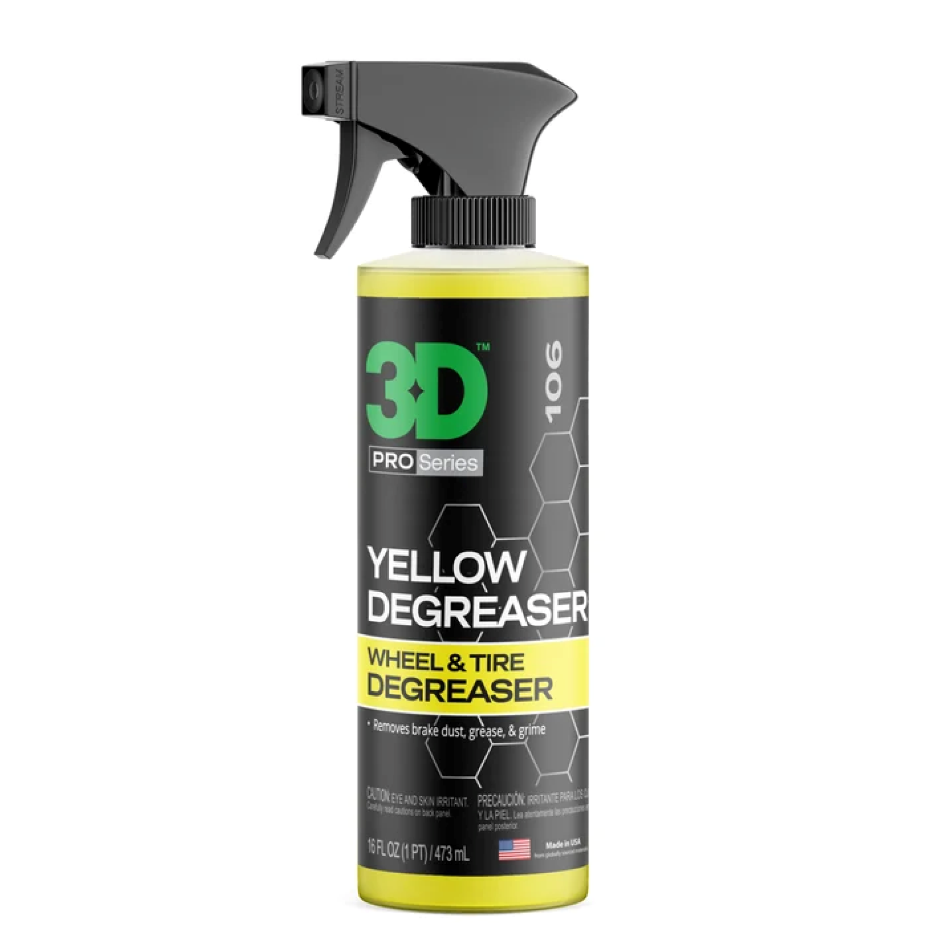 3D Yellow Degreaser 16oz ( 0.47 LT )