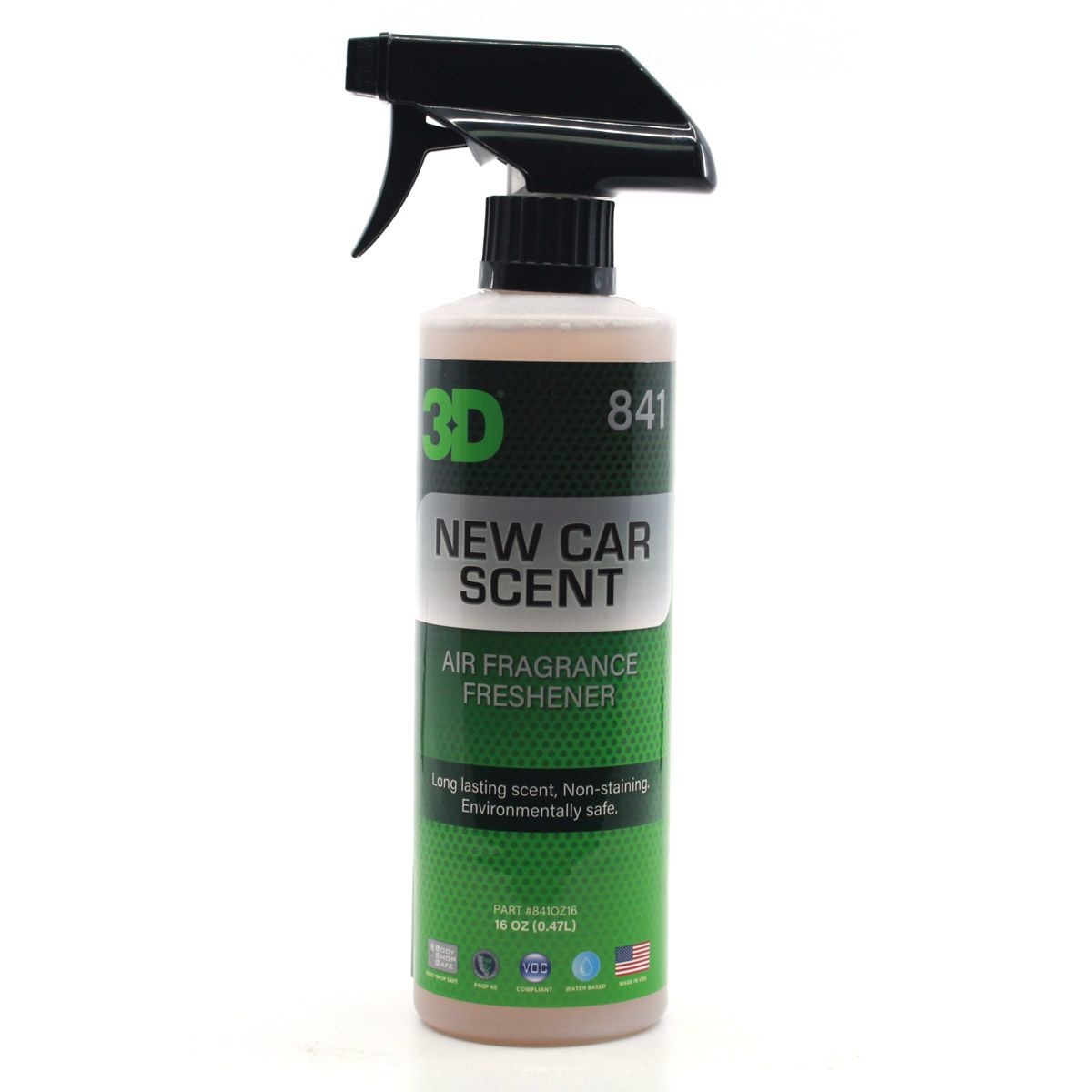 3D Air Freshener New Car Scent 16oz ( 0.47 LT )