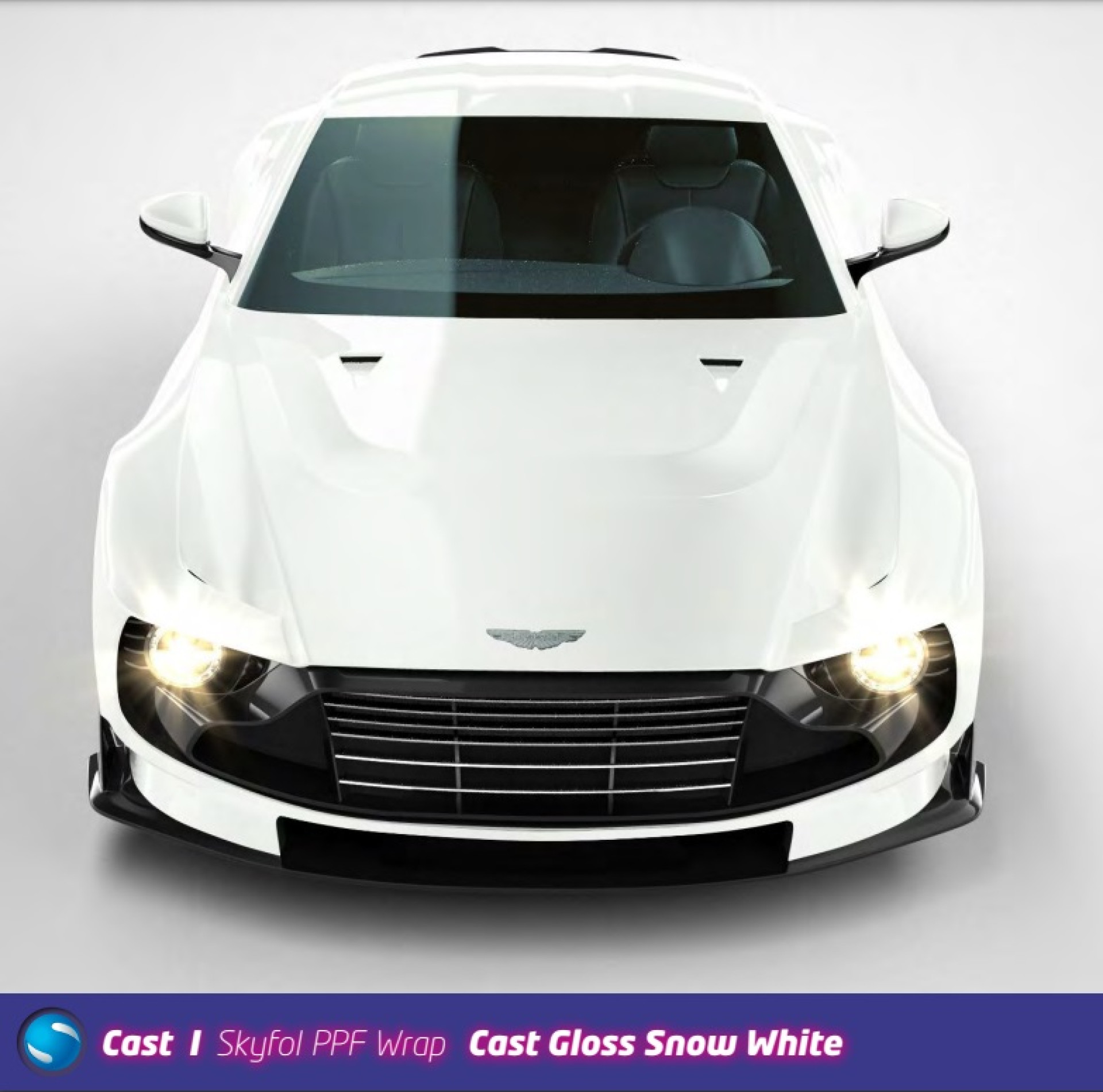 Skyfol COLOURED PPF Cast Gloss Snow White (1.52x18m)