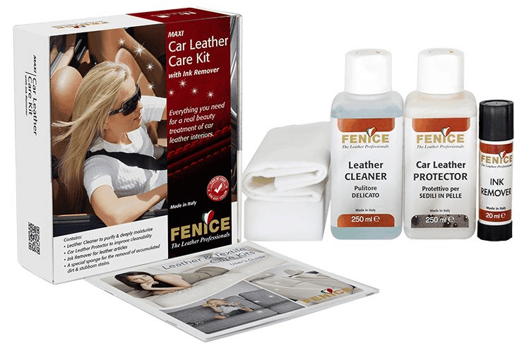 Car Leather Care Kit + Ink Remover