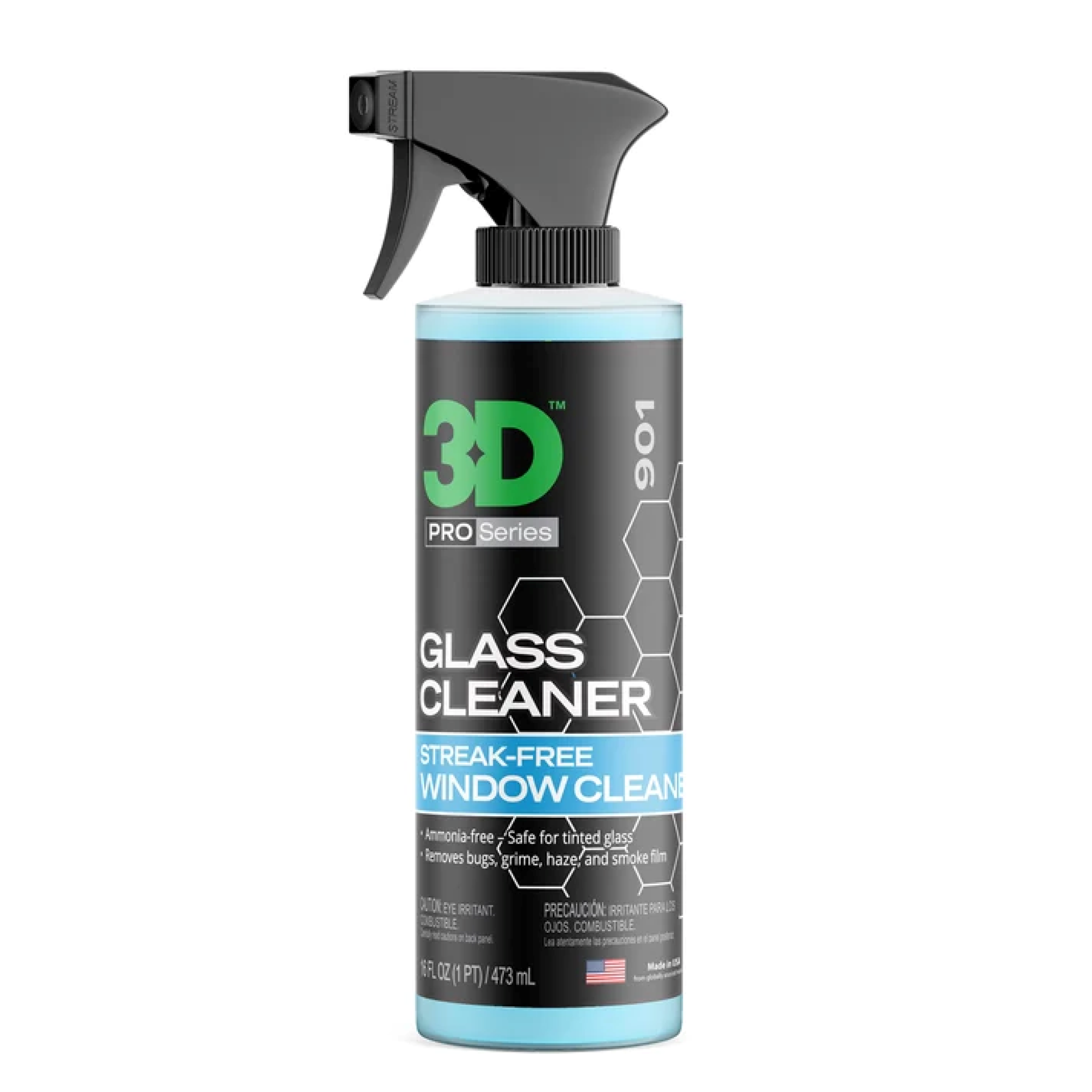 3D Glass Cleaner 16oz ( 0.47LT )